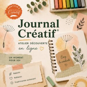Atelier Journal Créatif® en ligne avec Pier-Anne Daoust